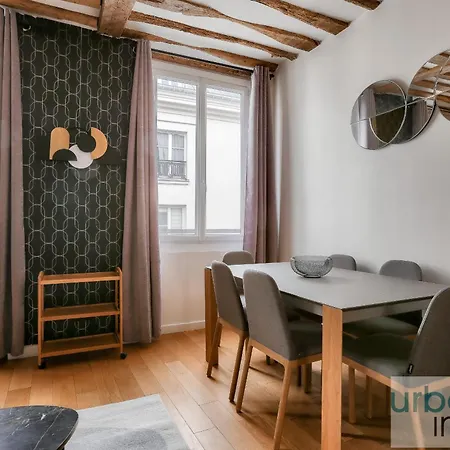 Urbanflat 96 - Joli Parisien Quartier Montorgueil 아파트 파리
