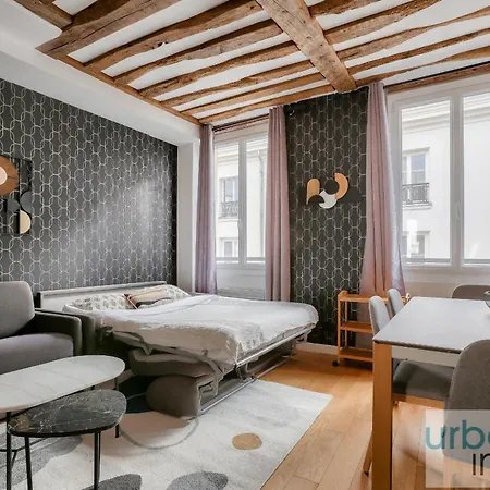 Urbanflat 96 - Joli Parisien Quartier Montorgueil 아파트 파리